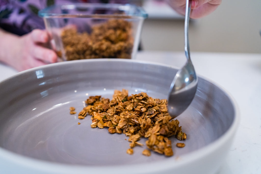 Orange blossom granola