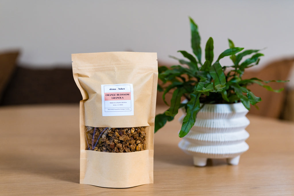 Orange blossom granola