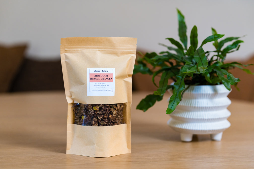 Chocolate orange granola